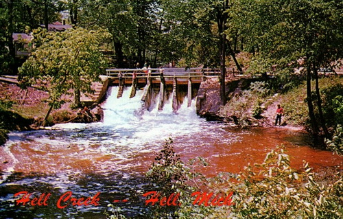 Hell - Old Postcard